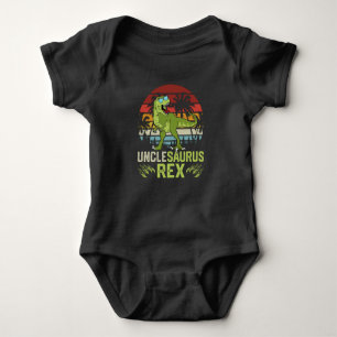 Unclesarurus   Cool Retro Dinosaur-ontwerp Romper