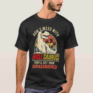 Unclesaurus Rex Dinosaur Uncle Saurus T-shirt
