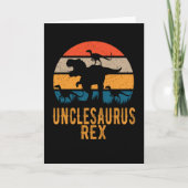 Unclesaurus rex kaart (Voorkant)