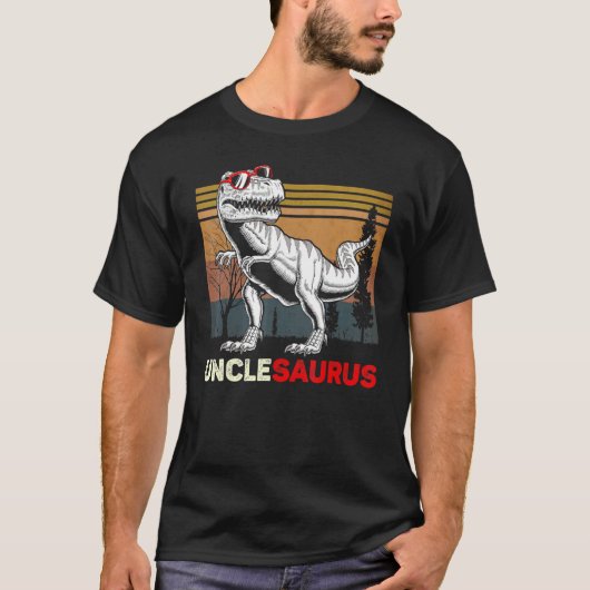Unclesaurus Rex oom Dinosaur Rex oom Saurus T-shirt (Voorkant)