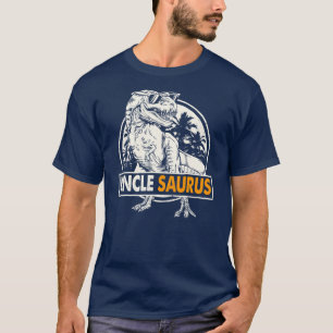 Unclesaurus T rex Dinosaur Mannen oom Saurus T-shirt