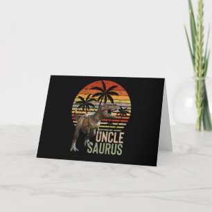 Unclesaurus T Rex Dinosaur oom Saurus Family Mat Kaart