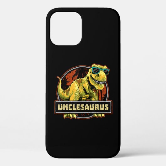 Unclesaurus T rex oom Saurus Dinosaur Case-Mate iPhone Case (Achterkant)