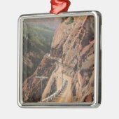 Uncompahgre Gorge en Million Dollard Highway Metalen Ornament (Links)
