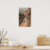 Uncompahgre Gorge en Million Dollard Highway Poster (Keuken)