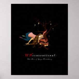 UNconventioneel: Draagbaar Poster met kerstbomen