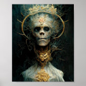 Undead Creature Dark Gothic Imaginaire Art Poster (Devant)