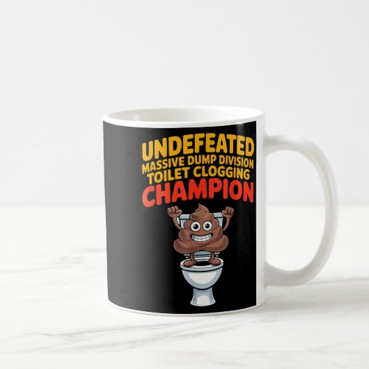 Undefeated Mive Dump Di Toilet Clogging Chamon Koffiemok (Rechts)