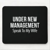 Under New Management - Speak To My Wife - Muismat (Voorkant)