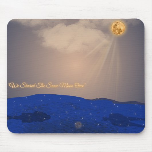 Under One Moon_ Mousepad  Muismat (Voorkant)