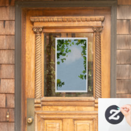 under the apple tree raamsticker