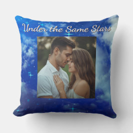 Under the Same Stars | Personalized Night Sky Kussen
