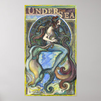 "Under the Sea" - 16.50" x 11.00", Poster / Papier