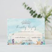 Under the Sea Beach Sweet 16 Quinceañera Réponse (Debout devant)