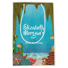 Under the Sea Cave Beautiful Creatures Birthday Medium Cadeauzakje