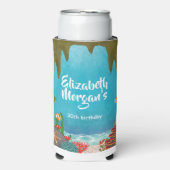 Under the Sea Creatures Beautiful Cave Birthday (Seltzer Voorkant)