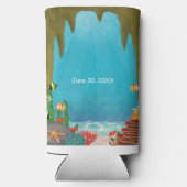 Under the Sea Creatures Beautiful Cave Birthday (Achterkant)