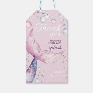 Under the Sea Mermaid Birthday Party Cadeaulabel