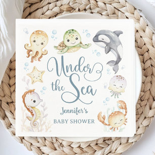 Under The Sea Oceaanthema Babyfeest Geslacht Neutr Servet