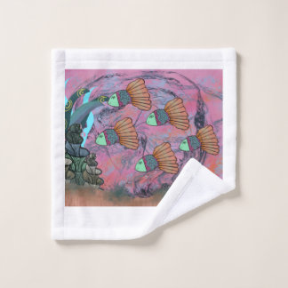 Under The Sea Shower wash cloth Washandje