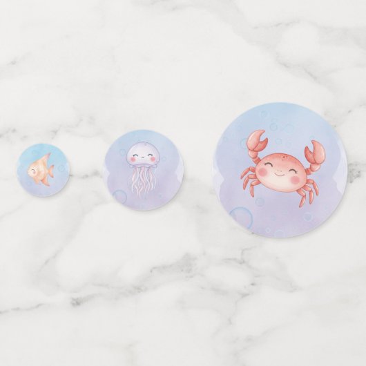 Under the Sea Table Confetti (Devant)