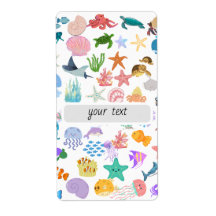Under the Sea, Watercolor Print, Decor Fine