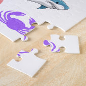 Under the Sea, Watercolor Print, Decor Fine Legpuzzel (Zijkant)