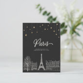 Under the Stars in Paris I Carte postale (Debout devant)