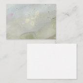 "Under the Waves" : Carte d'origine Abstraite (Devant / Derrière)