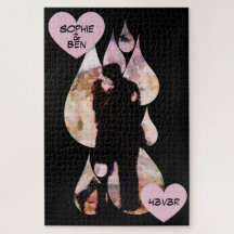 Under Umbrella: Romantic Couple Kissing in Rain