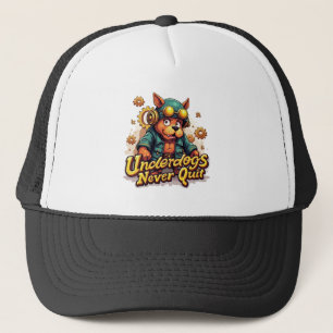 Underdogs Geven Nooit Op Pet – Motiverende Hoed