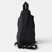 Underground Bag Dark Black Streetwear  Sling Bag (Achterkant)