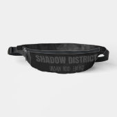 Underground Bag Unisex Shadow Black (Recto)