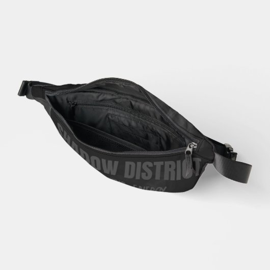 Underground Bag Unisex Shadow Black (Ouvrir)