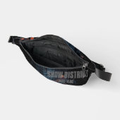 Underground Black Dark Fanny Pack Bag Streetwear (Ouvrir)