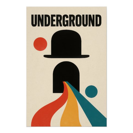 Underground Hat - Poster Perfect Poster (Voorkant)