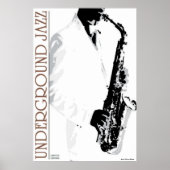 Underground Jazz Poster (Voorkant)