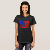 Underground Mining American Coal Miner American Co T-shirt (Voorkant volledig)
