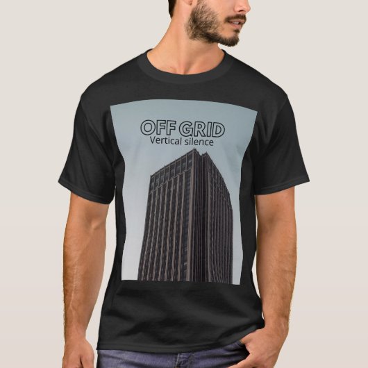 Underground Streetwear Unisex Black T-shirt (Devant)