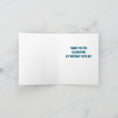 Undersea Friends Verjaardagsfeest Bedankt (Binnen)