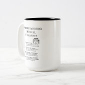 Understanding Physical Therapists Tweekleurige Koffiemok (Voorkant links)