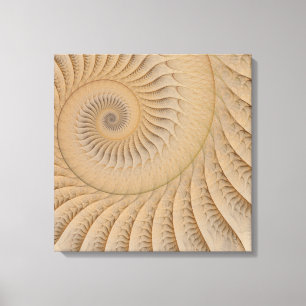 Understroom Tane Abstract Spiraal Canvas Afdruk