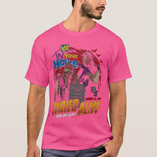 Undertaker Mankind levend begraven wedstrijd T-shirt