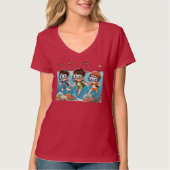 Underwater Adventure with Friends T-shirt (Voorkant)