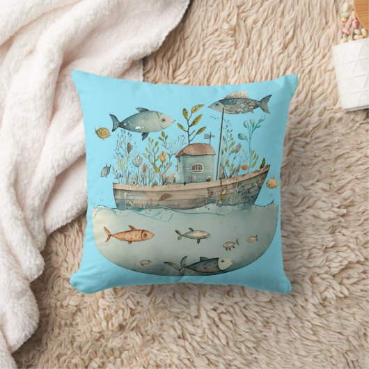 "Underwater Dreams" Customizable  Kussen (Deken)