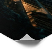 Underwater Library Fantasy Art Poster (Hoek)