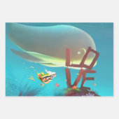 Underwater Love Inpakpapier Vel (Voorkant 3)