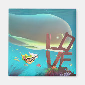 Underwater Love Magneet (Voorkant)