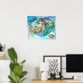 Underwater Love Poster (Thuiskantoor)