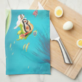 Underwater Love Theedoek (Quarter Fold)